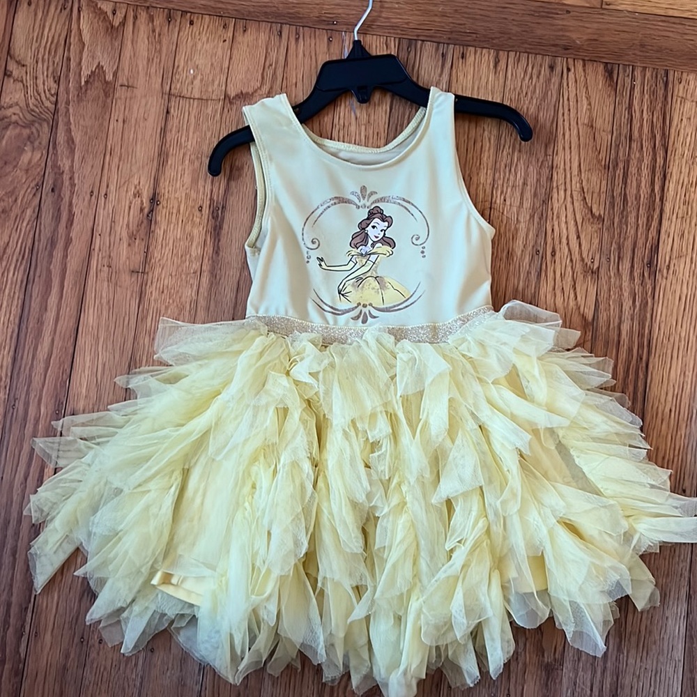 Disney princess bell leopard dress